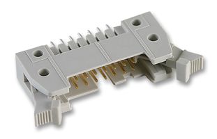 HARTING 09 18 506 7904 引脚针座, 长锁定, 线至板, 2.54 mm, 2 排, 6 触点, 通孔安装, SEK 18 Series