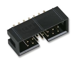 MULTICOMP PRO MC9A12-1434 Pin Header, Wire-to-Board, 2.54 mm, 2 Rows, 14 Contacts, Through Hole