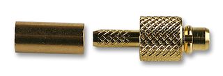 MULTICOMP PRO MP-37-01L-5-TGG RF / Coaxial Connector, MMCX Coaxial, Straight Plug, Crimp, 50 ohm, RG174, Beryllium Copper
