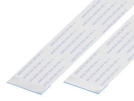 GCT 05-26-D-0076-A-4-06-4-T FFC/FPC线缆, 26 芯, 0.5 mm, 逆相触芯, 3 ", 76 mm, 白色