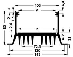 FISCHER ELEKTRONIK SK 61 100 SA