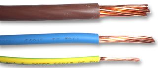 NEXANS 2.56491BGREY100 WIRE, INST, LSOH, BROWN, 2.5MM, 100M