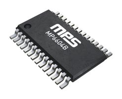 MONOLITHIC POWER SYSTEMS (MPS) MP6604BGF-P Motor Driver, PHASE/EN, Stepper and DC Brush, H-Bridge, 2 Outputs, 2.5 A, 45 V, TSSOP-EP-28, 125 °C