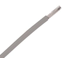 ALPHA WIRE 7053 SL001 Wire, Hook Up, UL1429, MIL-W-16878E Type B, PVC, Grey, 26 AWG, 7 x 34AWG, 1000 ft