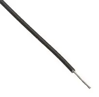 ALPHA WIRE 1551 BK001 线缆, 绞合,连接线,MIL-W-76B MW型, PVC(聚氯乙烯), 黑色, 22 AWG, 7 x 30AWG, 1000 ft