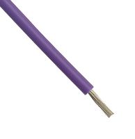 ALPHA WIRE 5854/7 VI001 线缆, 绞合, 连接线, PTFE(聚四氟乙烯), 紫色, 24 AWG, 7 x 0.2mm, 1000 ft