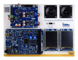 STMICROELECTRONICS AEKD-STEREOAVAS Evaluation Kit, SPC582B60E1, FDA903D, SPC58EC80E5, Acoustic Vehicle Alerting System, Audio