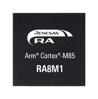 RENESAS R7FA8M1AHECBD#UC0 ARM MCU微控制单元, ARM Cortex-M85F, 32位, 480 MHz, 1 MB, 224 引脚