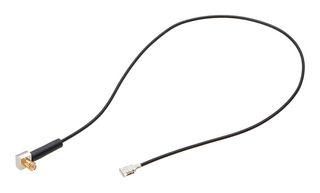 MOLEX 73230-6150 RF / Coaxial Cable Assembly, 12 ", 305 mm, 1.37mm, IPEX MHF1 LK Plug, MHF I Straight Plug, 50 ohm