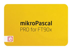 MIKROELEKTRONIKA MIKROE-1736 编译器, 代码许可证, FT90x, 完整版, 单用户, 专业版, Linux, Windows, Pascal