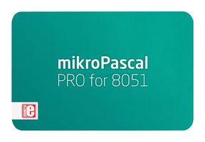 MIKROELEKTRONIKA MIKROE-1455 Compilers, Code License, 8051, Full, Single User, Atmel 8051, Professional, Linux, Windows, Pascal