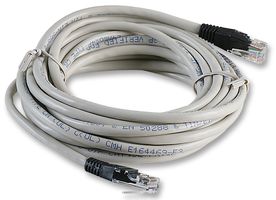 MULTICOMP PRO MP009269 以太网电缆, UTP, 跳线, Cat5e, RJ45插头至RJ45插头, 灰色, 5 m