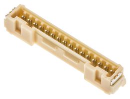 MOLEX 505568-0371 引脚针座, 线至板, 1.25 mm, 1 排, 3 触点, 表面安装直型, Micro-Lock Plus 505568 Series