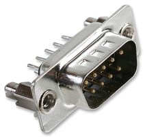 TE CONNECTIVITY 2301826-1 D-Sub 连接器, DB9, 标准, 插头, 9 触点, DE, 焊接
