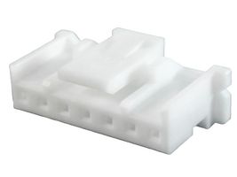MULTICOMP PRO MP013303 连接器外壳, 白色, MP W2B LOCK 2MM, 插座, 7 路, 2 mm, Multicomp Pro MP W2B LOCK 2MM系列线对板插座触点