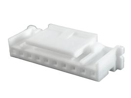 MULTICOMP PRO MP013306 连接器外壳, 白色, MP W2B LOCK 2MM, 插座, 10 路, 2 mm, Multicomp Pro MP W2B LOCK 2MM系列线对板插座触点