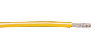 BELDEN 83001 004100 Wire, Hook Up, Hi Temp, PTFE, Yellow, 28 AWG, 7 x 36AWG, 100 ft