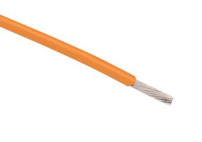 BELDEN 83005 003100 Wire, Hook Up, Hi Temp, PTFE, Orange, 22 AWG, 7 x 30AWG, 100 ft