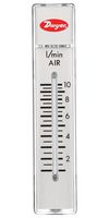 DWYER RMA-21 Air Flowmeter, 1 to 10 l/min, 100 psi, 4 % Accuracy, 1/8" FNPT, RATE-MASTER RMA Series