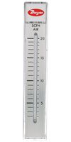 DWYER RMB-51 Air Flowmeter, 2 to 20 SCFH, 100 psi, 3 % Accuracy, 1/4" FNPT, RATE-MASTER RMB Series