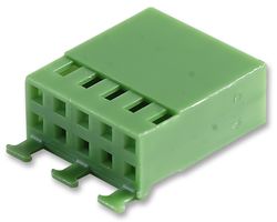 AMP - TE CONNECTIVITY 925370-5 连接器外壳, AMPMODU MOD IV系列, 插座, 10 路, 2.54 mm, AMPMODU IV/V系列触芯