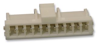 MOLEX 51216-1000 连接器外壳, 自然色, MicroTPA 51216 Series, 插座, 10 路, 2 mm, Molex 59370系列母压接端子