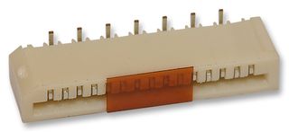 MOLEX 52808-1571.. FFC / FPC Board Connector, Non-ZIF, 1 mm, 15 Contacts, Easy-On 52808 Series, Solder, 1 Row