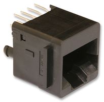 MOLEX 42410-8312 模块连接器, RJ45 插座, 1 x 1 (端口), 8P8C, Cat3, 通孔安装