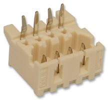 MOLEX 53025-0410 引脚针座, 信号, 线至板, 2 mm, 1 排, 4 触点, 通孔安装, MicroBlade 53025