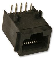 MOLEX 43249-8104 Modular Connector, RJ45 Jack, 1 x 1 (Port), 8P8C, Cat3, Through Hole Mount
