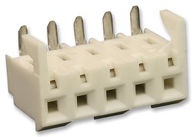 MOLEX 09-48-3085 PCB插座, 板至板, 3.96 mm, 1 排, 8 触点, 母插座, 通孔安装
