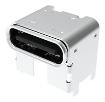 AMPHENOL COMMUNICATIONS SOLUTIONS GSB1C4K11DSHR USB Connector, Top Mount, 1Row, USB Type C, USB 2.0, Receptacle, 16 Ways, Surface Mount