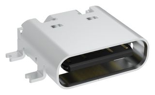 AMPHENOL COMMUNICATIONS SOLUTIONS GSB1C41110SSHR 连接器, USB, 顶部安装,1行, USB C, USB 2.0, 插座, 16 路, 表面安装, 直角型