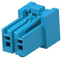 AMP - TE CONNECTIVITY 2420266-2 重载连接器底座, 4mm 间距, WTB, HCI Series, 自由悬挂, AMP HCI 2420268 系列 4.0mm间距线对板插座触点, PBT(聚对苯二甲酸乙二醇酯)主体, 锁扣