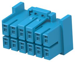 AMP - TE CONNECTIVITY 1-2420266-2 Heavy Duty Connector Base, 4mm Pitch, WTB, HCI Series, Free Hanging