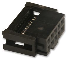 MOLEX 90635-1101.. IDC Connector, IDC Receptacle, Female, 1.27 mm, 2 Row, 10 Contacts, Cable Mount