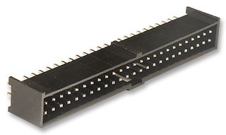 MOLEX 90130-1150 Pin Header, Wire-to-Board, 2.54 mm, 2 Rows, 50 Contacts, Through Hole Straight