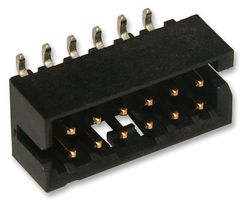 MOLEX 87832-1208 引脚针座, 板至板, 线至板, 2 mm, 2 排, 12 触点, 表面安装直型, Milli-Grid 87832 Series