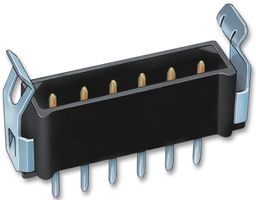 HARWIN M80-8770322.. Pin Header, Board-to-Board, Wire-to-Board, 2 mm, 1 Rows, 3 Contacts, Through Hole