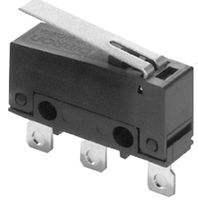 OMRON ELECTRONIC COMPONENTS SS-5GL-F Microswitch, Subminiature, Hinge Lever, SPDT, 5 A