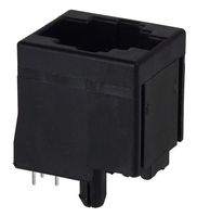 TE CONNECTIVITY - AMP 5569284-1 模块连接器, RJ45 插座, 1 x 1 (端口), 8P8C, Cat3, 通孔安装