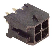 MOLEX 43045-0214 Pin Header, Wire-to-Board, 3 mm, 2 Rows, 2 Contacts, Through Hole Straight