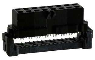 AMP - TE CONNECTIVITY 2-111623-0 IDC连接器, IDC插座, 母, 2 mm, 2排, 16 触点, 电缆安装