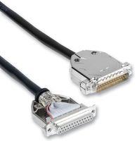3M 3357-6237-1C 连接器后盖, 接线壳, D Subminiature Connector, D37, 180°, ABS(丙烯腈 - 丁二烯 - 苯乙烯)主体, 3357