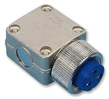 JAEGER 532612006 圆形连接器, Standard Circular Connector, 电缆安装插头, 12 触点, 焊接引脚, 螺纹