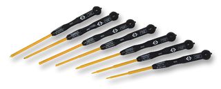 CK TOOLS T4844 Plastic Trimmer Set, Precision, ESD, 7 Piece