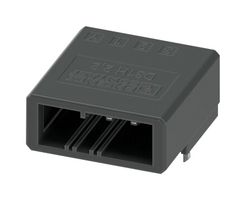 PHOENIX CONTACT 1341118 引脚针座, 线至板, 3.81 mm, 1 排, 3 触点, 通孔直角, CONNEXIS D Series