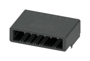 PHOENIX CONTACT 1341122 引脚针座, 线至板, 3.81 mm, 1 排, 6 触点, 通孔直角, CONNEXIS D Series