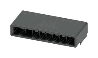PHOENIX CONTACT 1376541 引脚针座, 线至板, 5.08 mm, 1 排, 8 触点, 通孔直角, CONNEXIS D Series