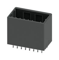 PHOENIX CONTACT 1378121 引脚针座, 线至板, 2.5 mm, 2 排, 16 触点, 通孔直型, CONNEXIS DD Series